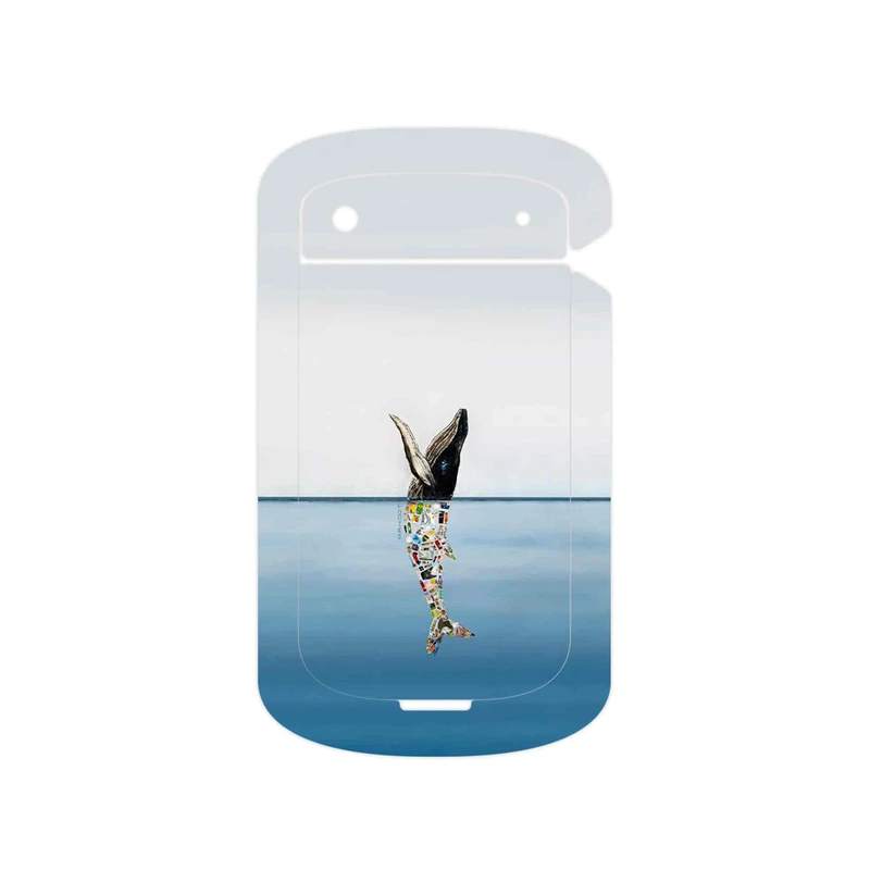 برچسب پوششی ماهوت مدل Collage of Sea Trash مناسب برای گوشی موبایل بلک بری Bold Touch 9900