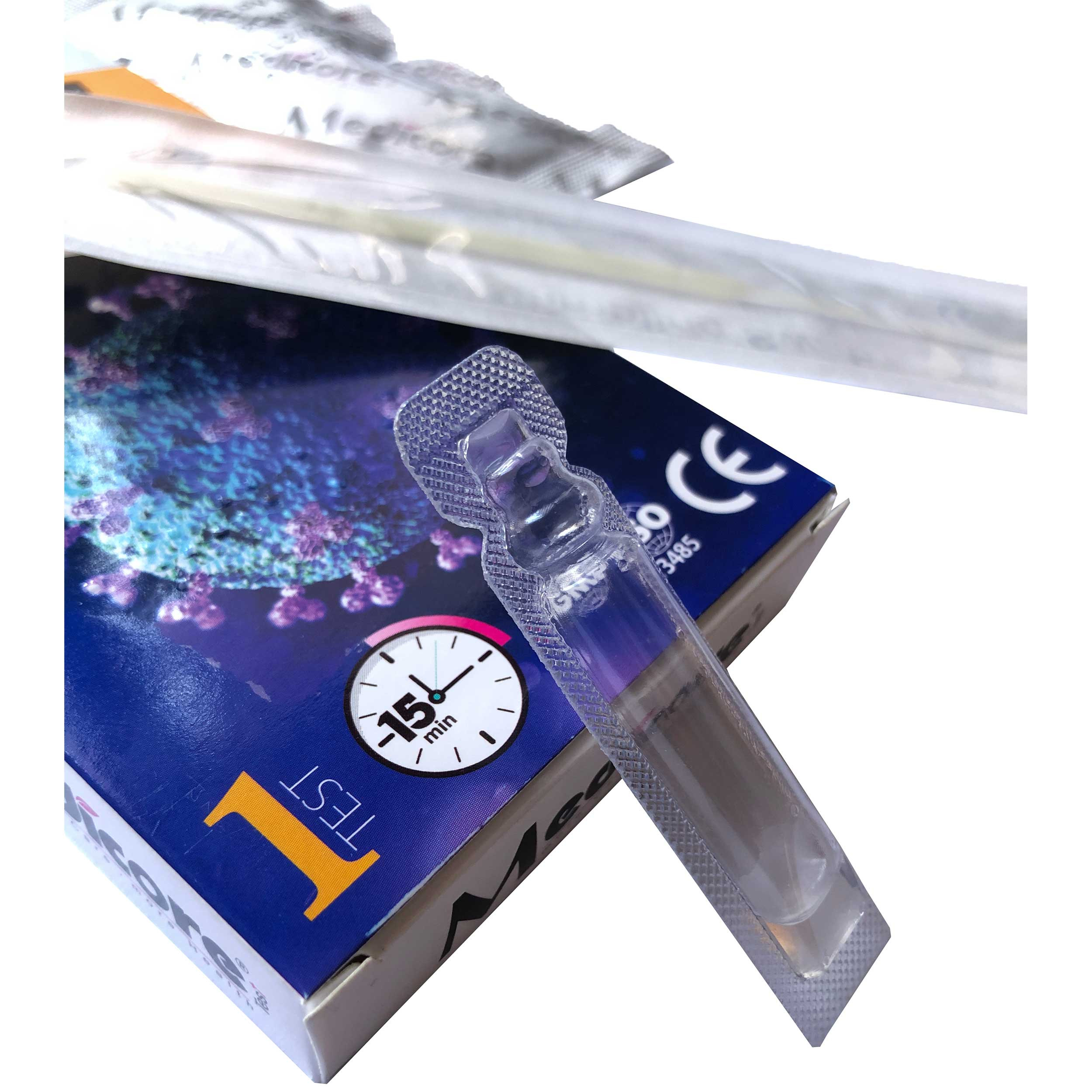 تست سریع کرونا مدیکور مدل ANTIGEN مجموعه 15 عددی تست سریع کرونا مدیکور مدل ANTIGEN مجموعه 15 عددی