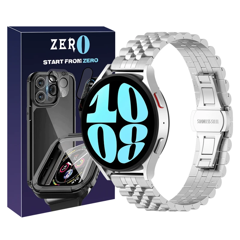 بند زیرو مدل 5Row ZR مناسب برای ساعت هوشمند سامسونگ Galaxy Watch 6 40mm / 6 44mm / 6 Classic 43mm / 6 Classic 47mm
