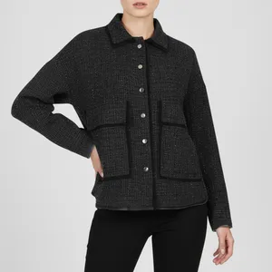 کت زنانه سرژه مدل 232162 رنگ مشکی