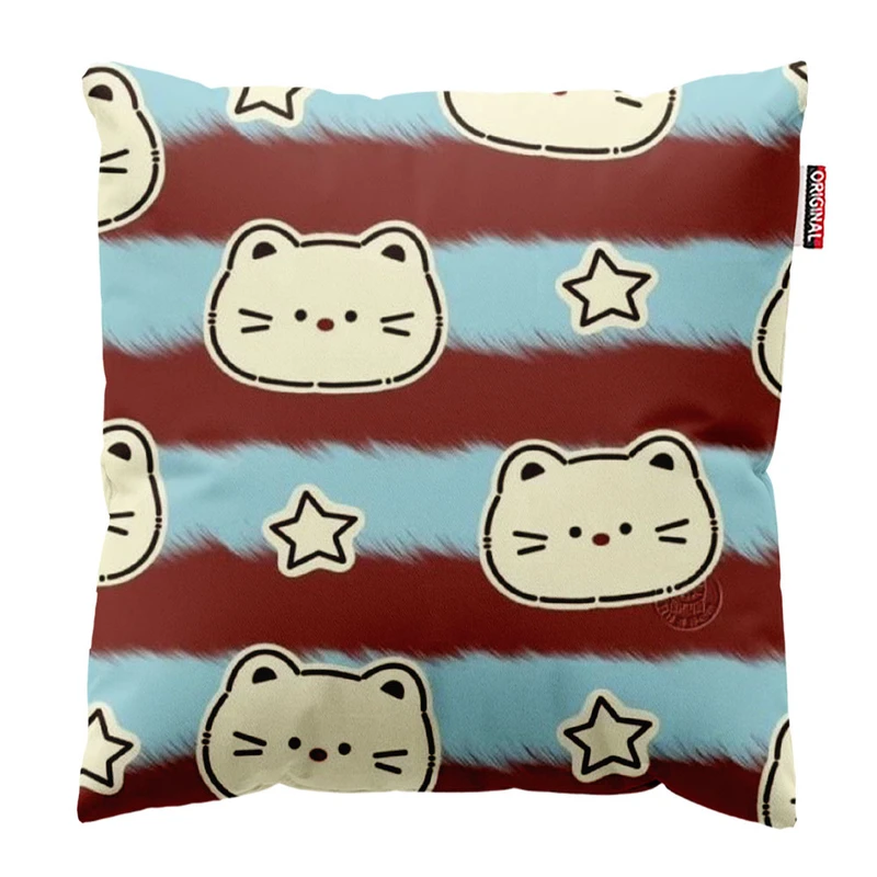 کوسن پاد آفرین طرح کارتونی کد 1463 سایز 30*30 سانتی متر