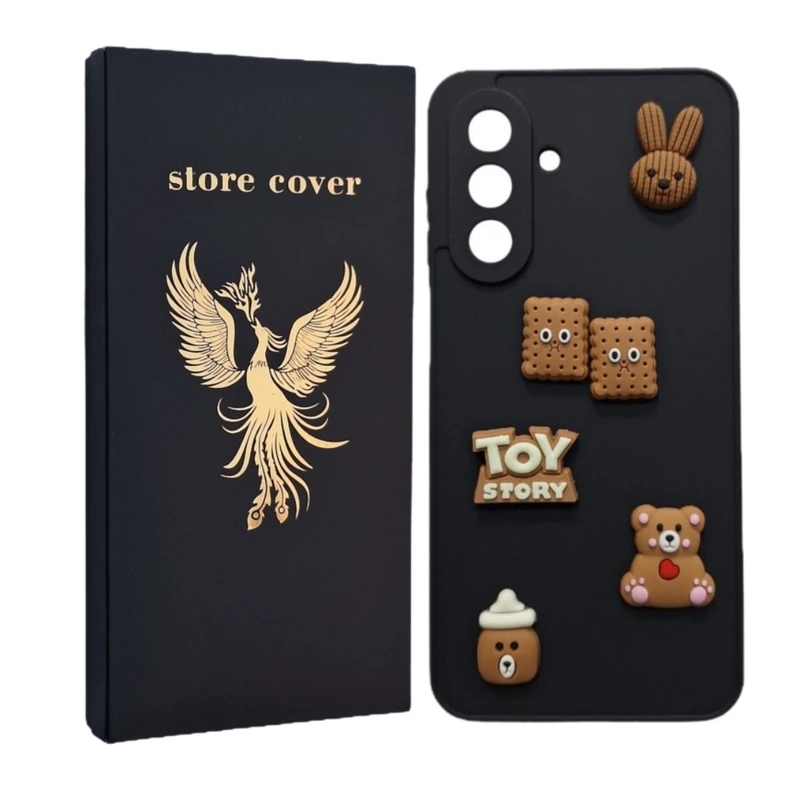 کاور استور کاور طرح عروسک توی برجسته مدل a36 مناسب برای گوشی موبایل سامسونگ Galaxy A36