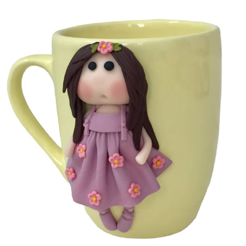 ماگ سرامیکی مدل عروسکی