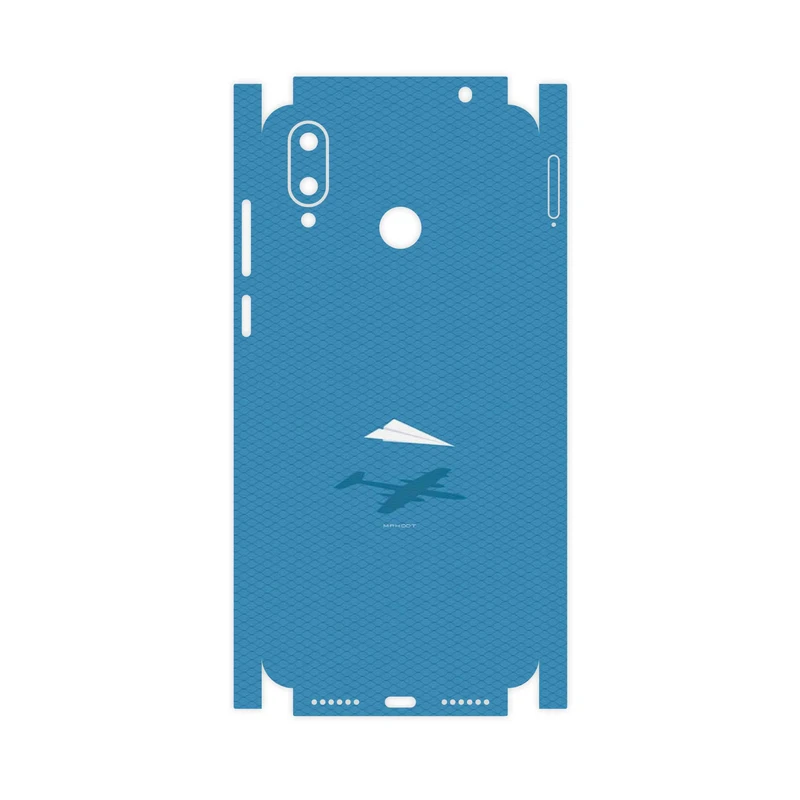 برچسب پوششی ماهوت مدل Minimal Paper Airplane-FullSkin مناسب برای گوشی موبایل جی پلاس Q10