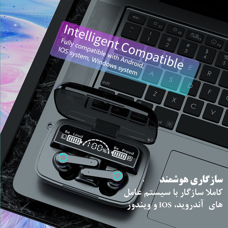 هدفون بلوتوثی مدل M19