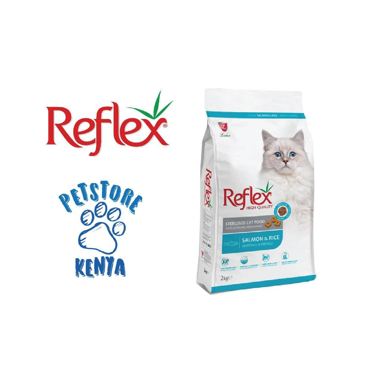 غذا خشک گربه رفلکس مدل Sterilised وزن 2 کیلوگرم