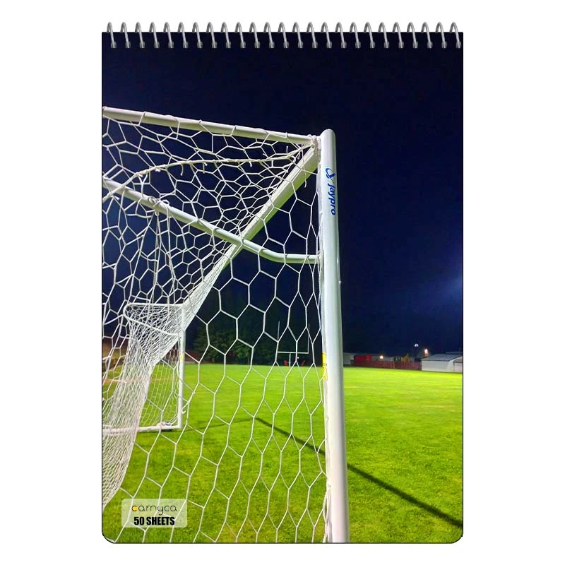 دفتر نقاشی 50 برگ سیمی کارنیکا طرح عاشق فوتبال Football Lover کد 50016