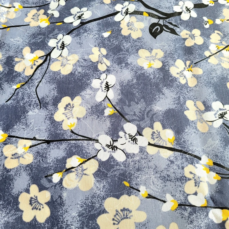 پارچه ملحفه عرض 2 متر مدل شکوفه A