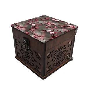 جعبه موزیکال مدل گل کد S217
