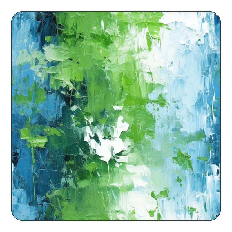 مگنت کاکتی طرح نقاشی رنگ روغن مدل mp69487