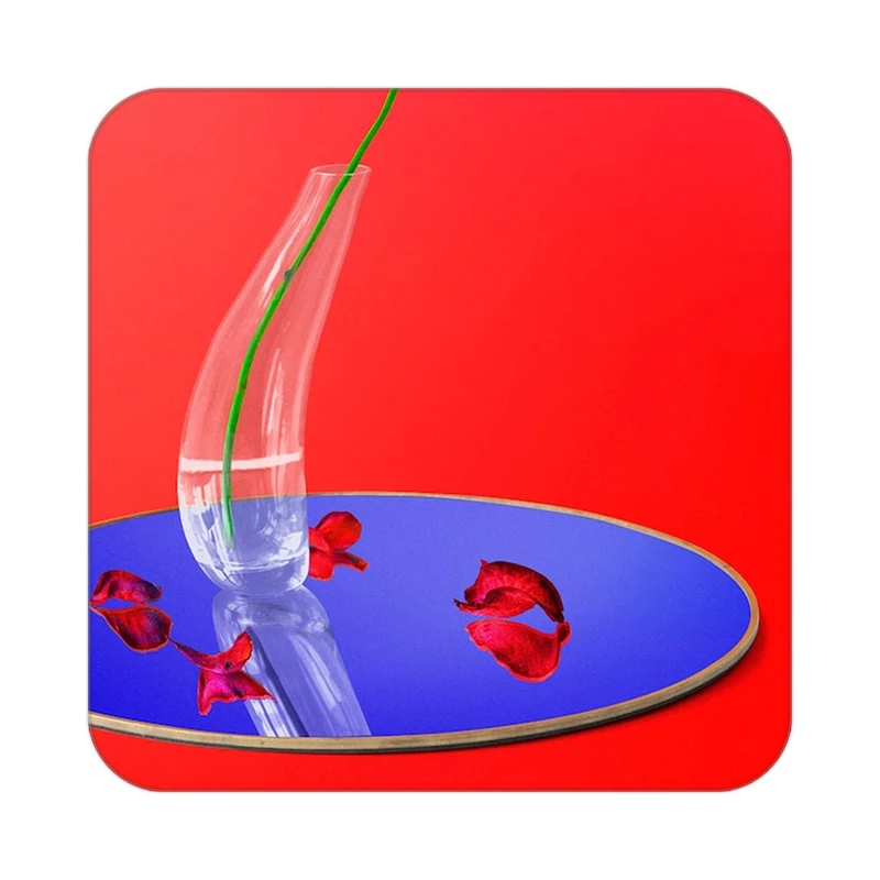 زیر لیوانی کاکتی طرح گل مدل mp15990