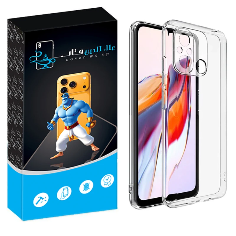 کاور علاالدین قاب مدل Crystal مناسب برای گوشی موبایل شیائومی Redmi 12C
