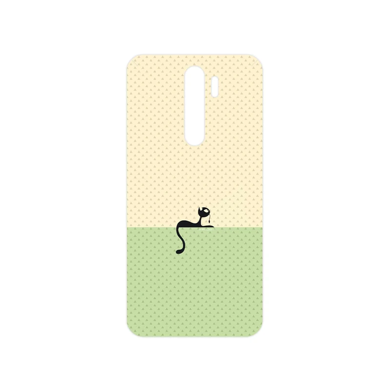 برچسب پوششی ماهوت مدل Minimal Internet Cat Icon مناسب برای گوشی موبایل شیائومی Redmi Note 8 Pro
