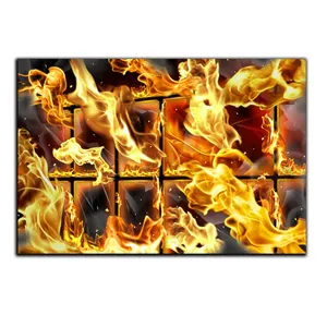 تابلو شاسی بکلیت طرح آتش و انفجار مدل SH-S311