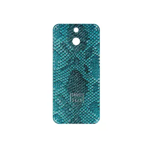 MAHOOT Blue Snake Skin Cover Sticker for HTC One E8