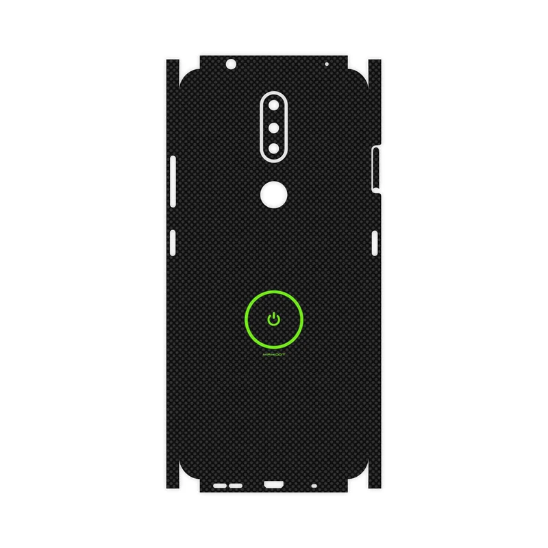 برچسب پوششی ماهوت مدل Minimal Power Button-FullSkin مناسب برای گوشی موبایل نوکیا 2.4