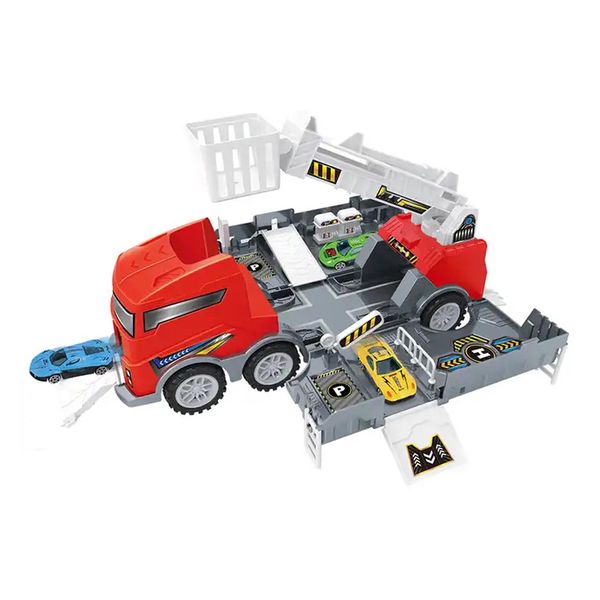 ماشین بازی مدل Storage Truck مجموعه 5 عددی