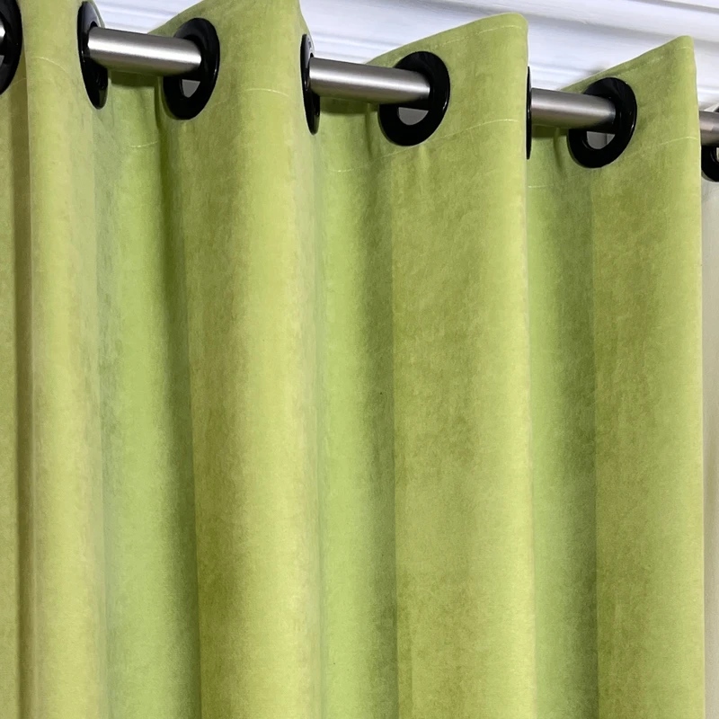 عکس شماره 13 : پرده مدل پانچ مخمل هازان سایز 150x280 سانتی متر