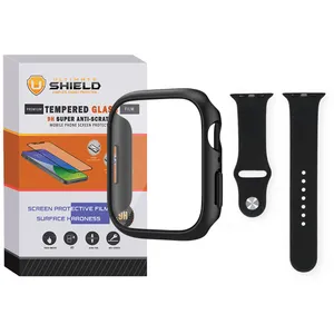Ultimate Shield Soft-Guard-UL Strap suitable for Apple Watch Series 4/5/6/Se size 40mm plus Cover