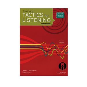 نقد و بررسی کتاب Developing Tactics For Listening Third Edition اثر Jack C.Richards and Grant Trew انتشارات الوند پویان توسط خریداران