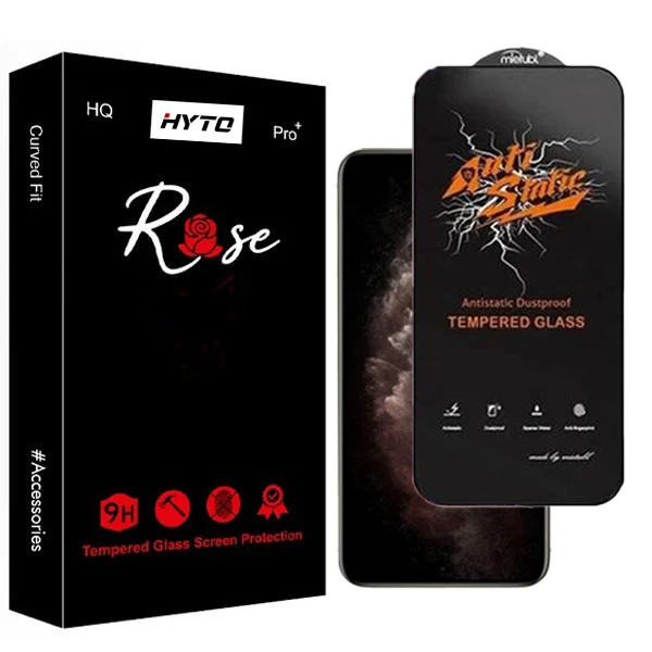 محافظ صفحه نمایش هیتو مدل Rose Antistatic Glavers مناسب برای گوشی موبایل  اپل Iphone XS / 11 Pro