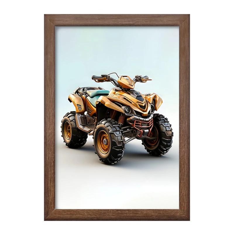 تابلو خندالو طرح موتور چهار چرخ کد 37091