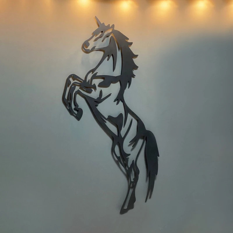 دیوارکوب دیزانور طرح اسب مدل 30 کد A060
