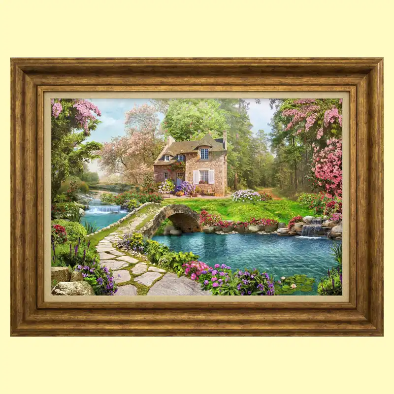 تابلو مدل مخمل درجه 1 کد 4040