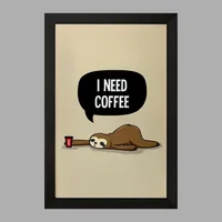 تابلو خندالو مدل قهوه Coffee  کد 22010