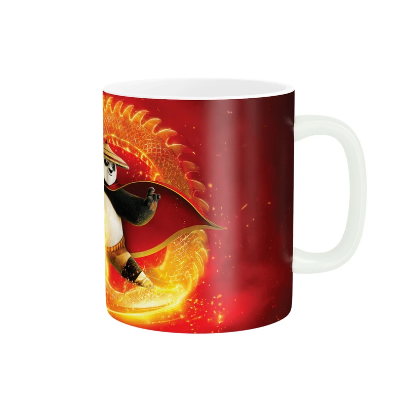 ماگ پاد آفرین مدل انیمیشن پاندای کونگ فو کار کد DKC820