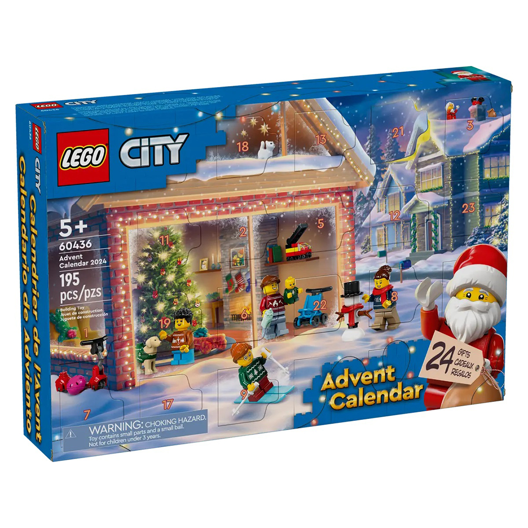 لگو سری سیتی مدل City Advent Calendar 2024 60436