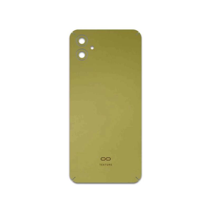 برچسب پوششی ماهوت مدل Matte-Gold مناسب برای گوشی موبایل سامسونگ Galaxy M04