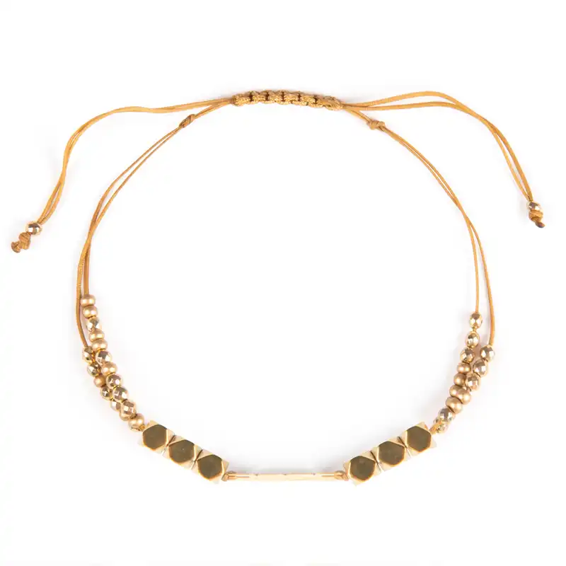 دستبند طلا 18 عیار زنانه ریسه گالری کد H1170