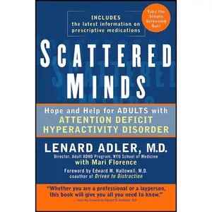 کتاب Scattered Minds اثر Lenard Adler and Mari Florence انتشارات TarcherPerigee