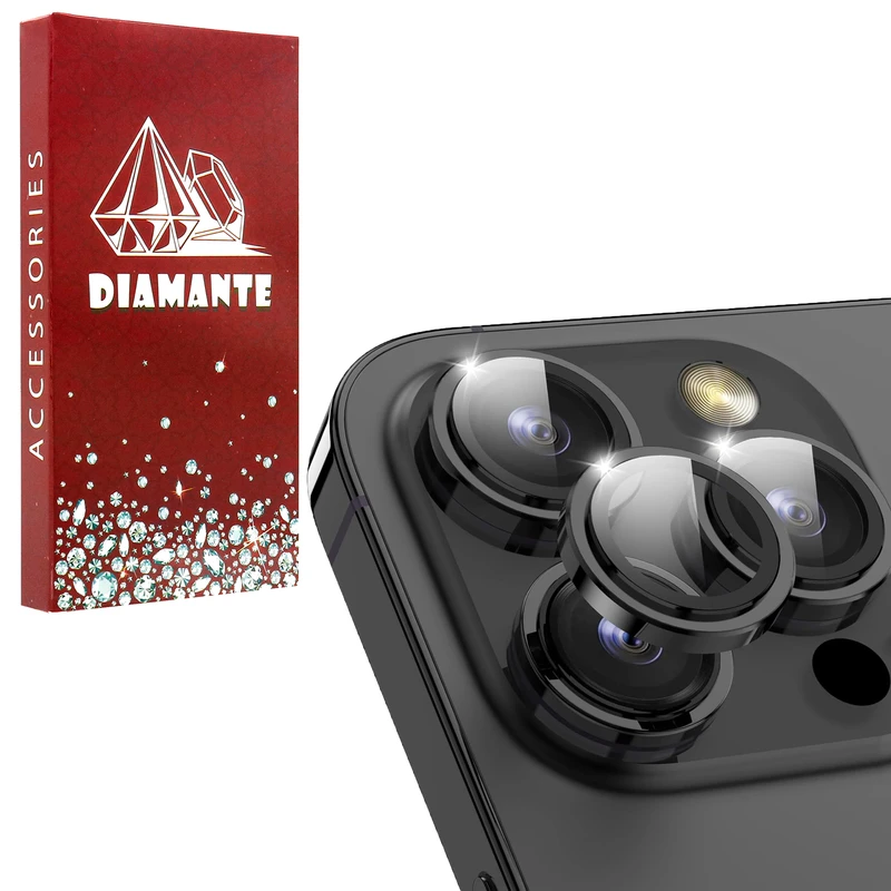 محافظ لنز دوربین فلزی مدل lenjeu مناسب برای گوشی موبایل اپل iPhone 13 Pro