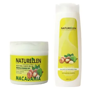 شامپو تقویت کننده نچرال لن پروفشنال مدل Pro Vitamine حجم 450 میلی لیتر به همراه ماسک مو مدل 01 حجم 250 میلی لیتر