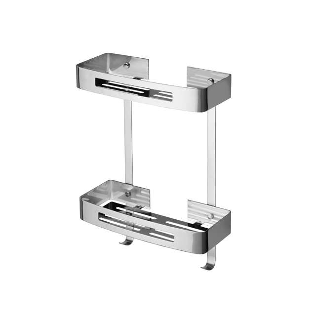 قفسه حمام مدل 2 طبقه کد 5656