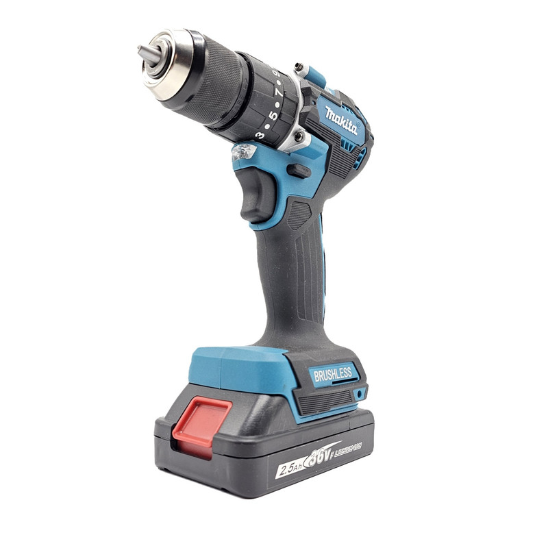 مجموعه 24 عددی  دریل پیچ گوشتی چکشی ماکیتا مدل براشلس کد 2