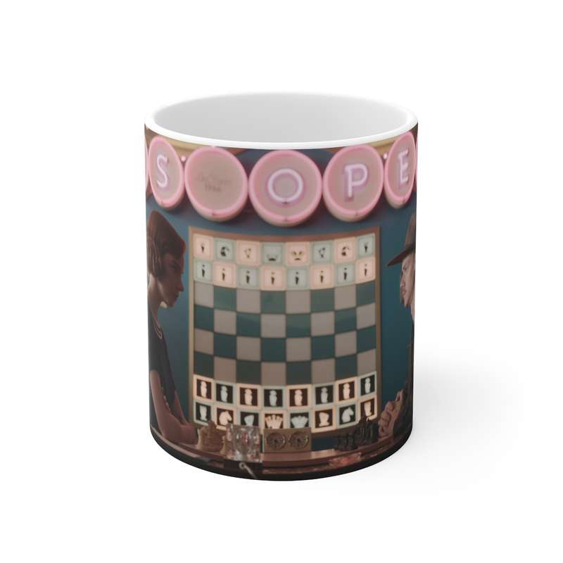 ماگ طرح queen gambit کد QG013