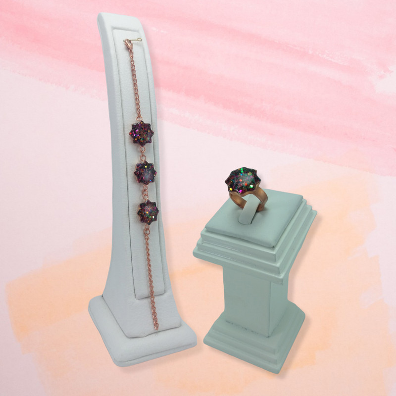 نیم ست دخترانه مدل ستاره کد G1106