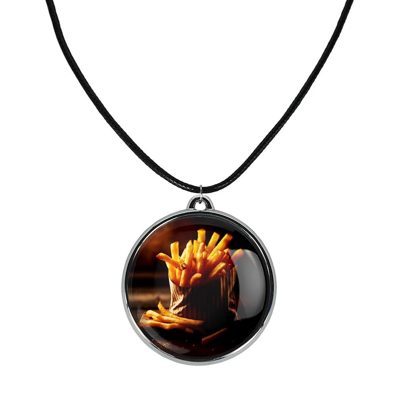 گردنبند خندالو مدل فست فود کد 3105031051