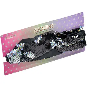 هدبند دخترانه مدل فانتزی پولکی 3