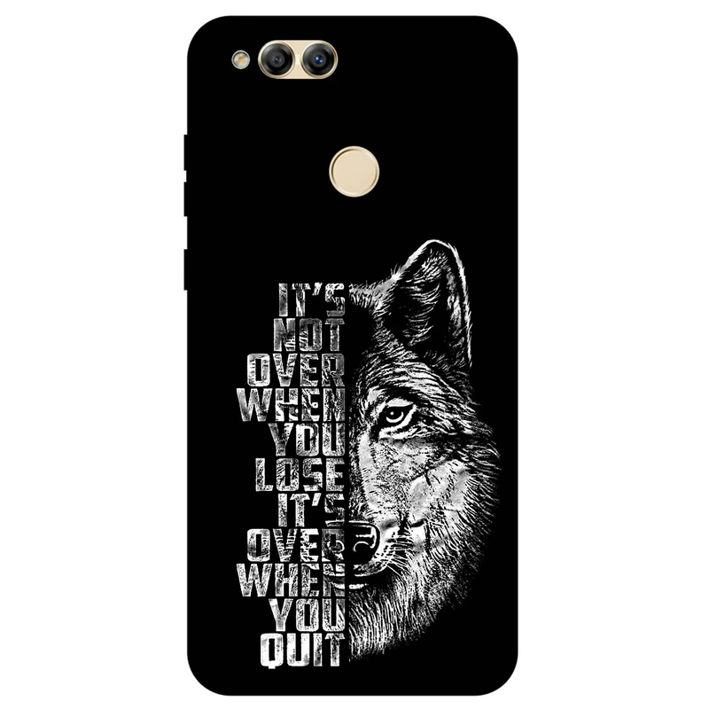 کاور مگافون طرح گرگ مدل 1894 مناسب برای گوشی موبایل آنر 7x        