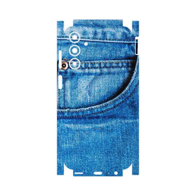 برچسب پوششی ماهوت مدل Fabric Texture 7-FullSkin مناسب برای گوشی موبایل سامسونگ Galaxy A15