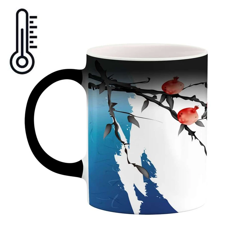 ماگ حرارتی کاکتی مدل نقاشی کد mgh13789