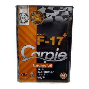 روغن موتور کارپیه مدل F-17 پلاس حجم  3.5 لیتر