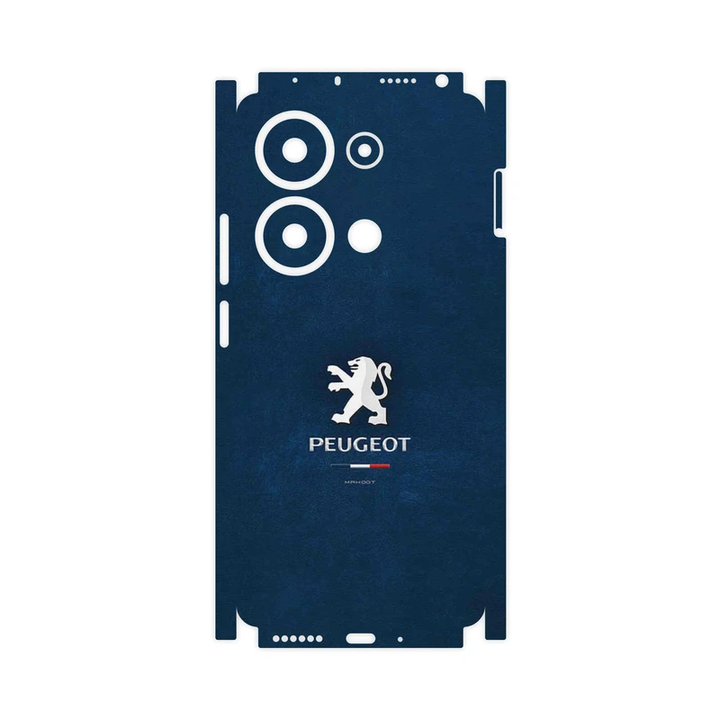 برچسب پوششی ماهوت مدل Peugeot_Logo-FullSkin مناسب برای گوشی موبایل شیائومی Poco M6 Pro 4G