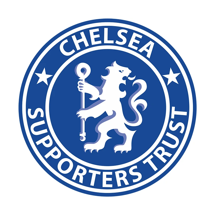 استیکر پارچه و لباس پاد آفرین مدل ورزشی طرح فوتبال تیم چلسی کد S3668