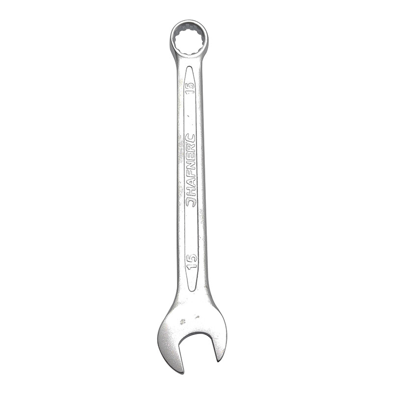 آچار یکسر تخت یکسر رینگی هافنر مدل 115 سایز 15 میلیمتر