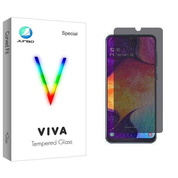 محافظ صفحه نمایش حریم شخصی جانبو مدل Viva مناسب برای گوشی موبایل سامسونگ Galaxy A10s